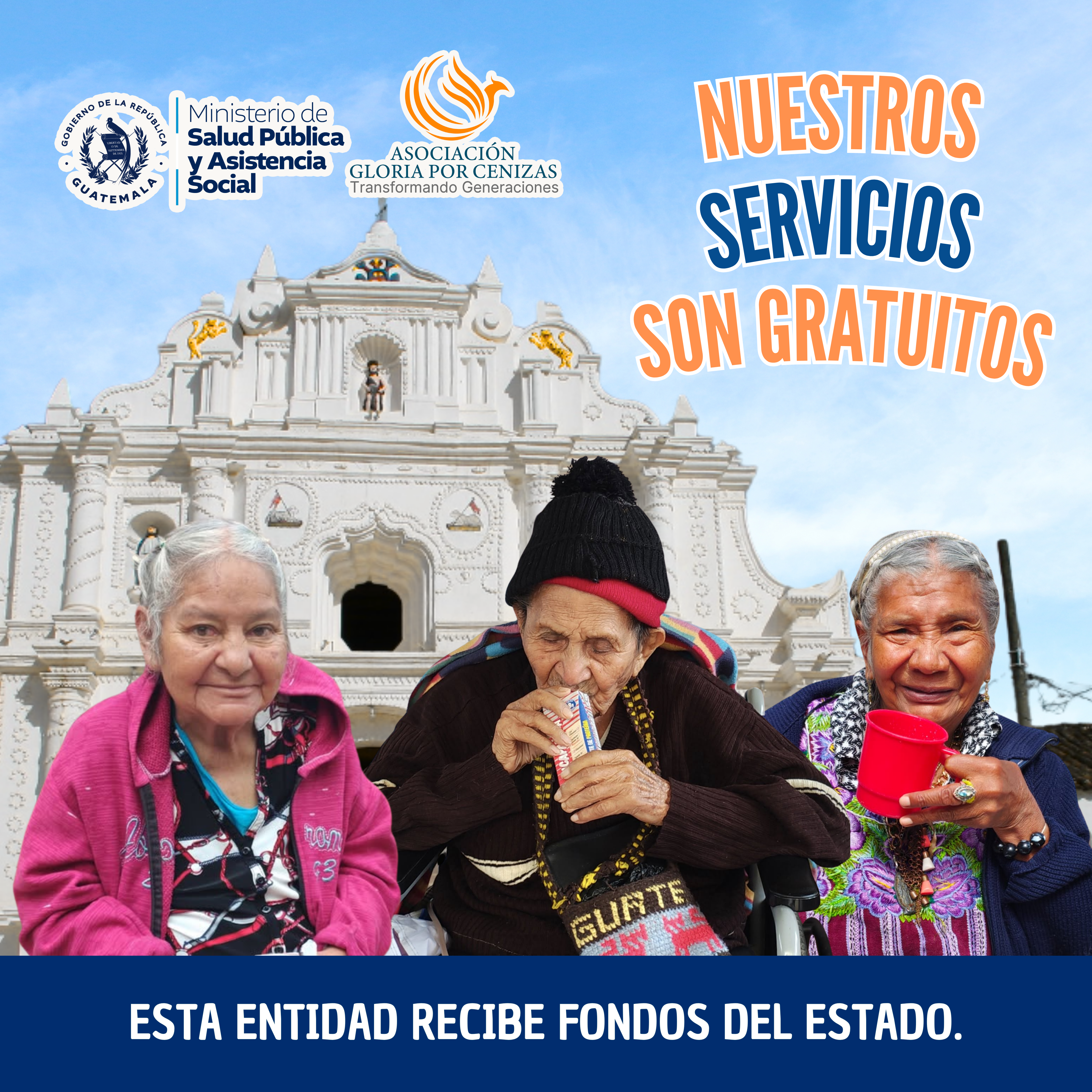 Servicios gratuitos proporcionados por la asociación